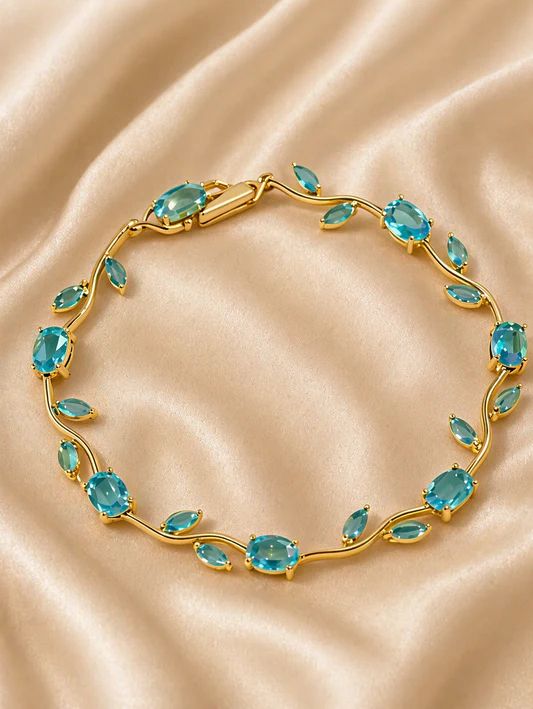 Aqua Vine Bracelet