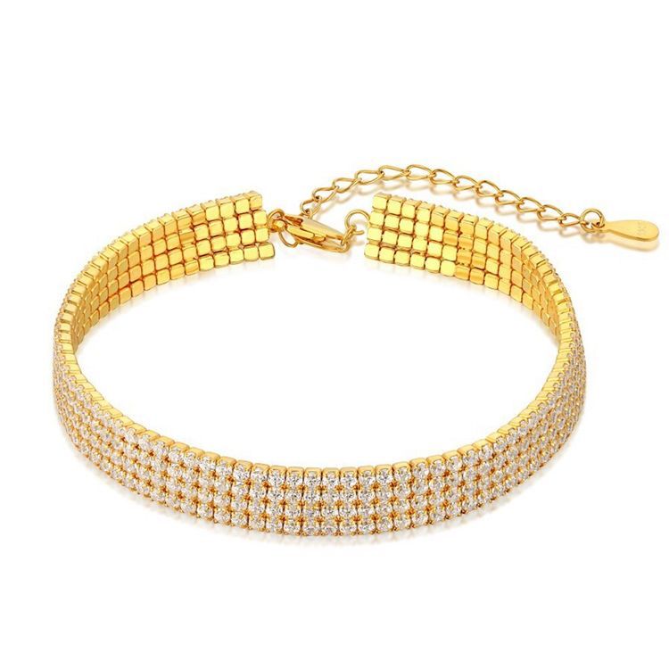 Rhinestone Choker