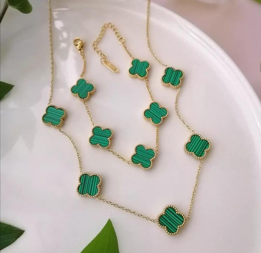 Van Cleef Full Bracelet - Green