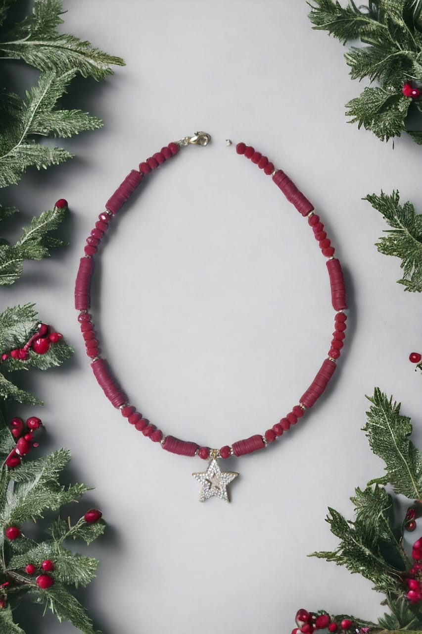Cherry Comet Necklace