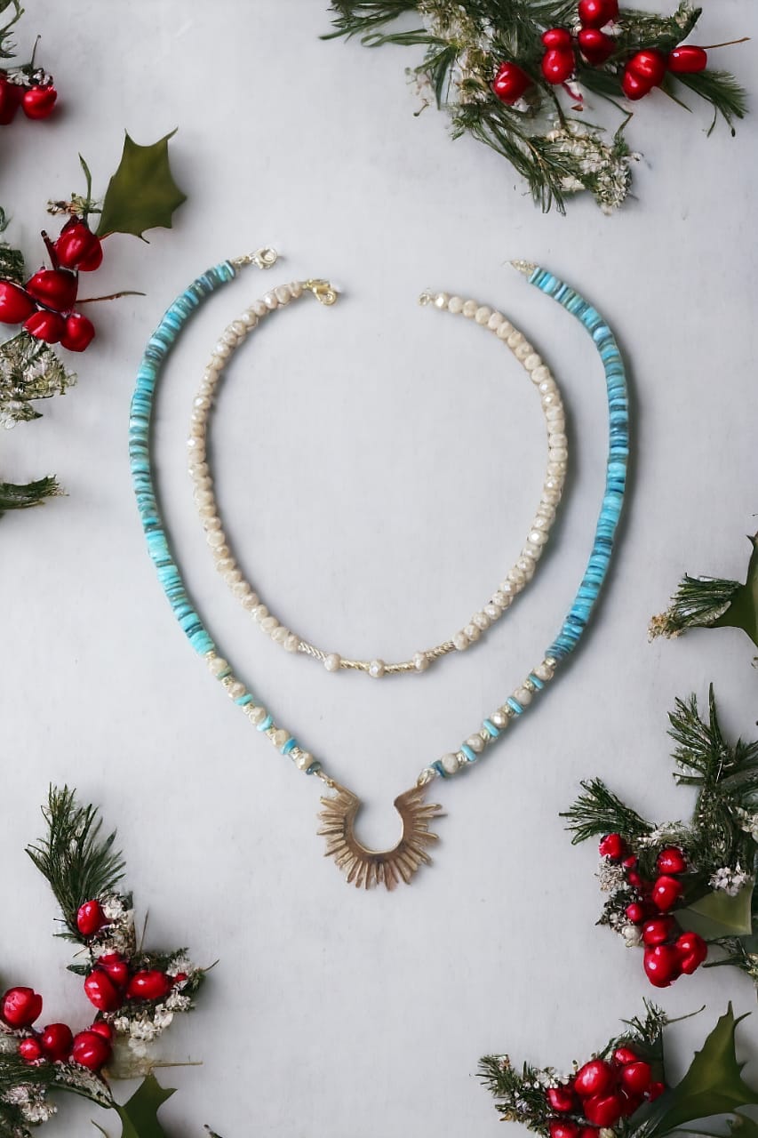 Azure Sunlit Necklace