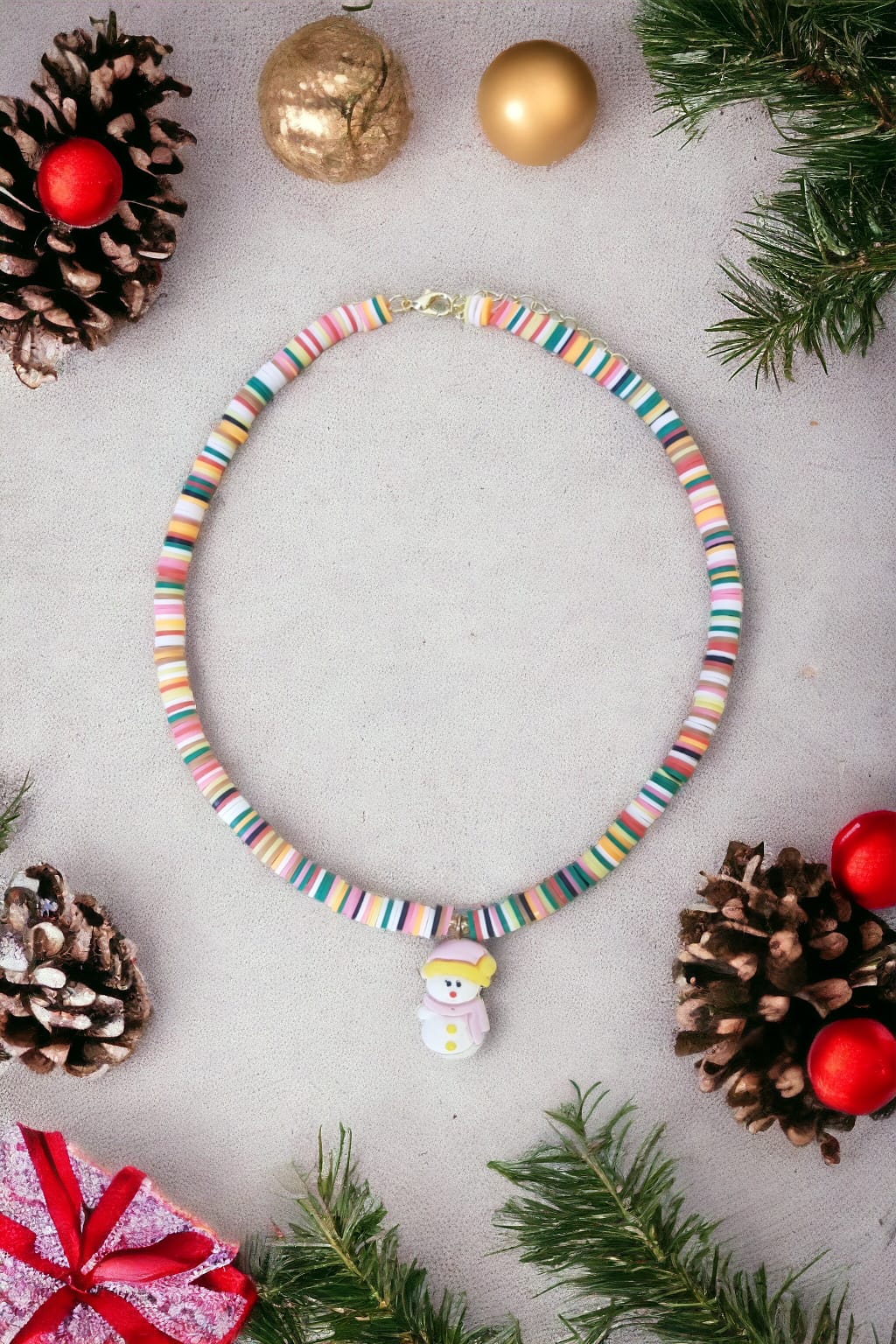 Snowy Necklace