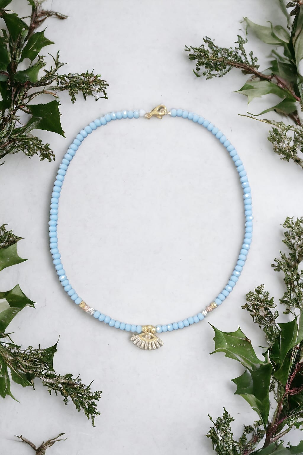 Blue Eyes Necklace