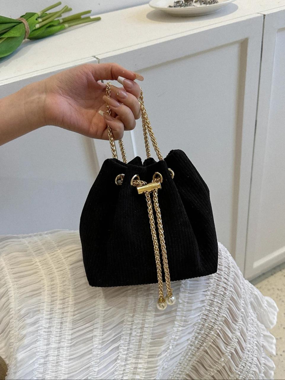 Velvet Noir Bag