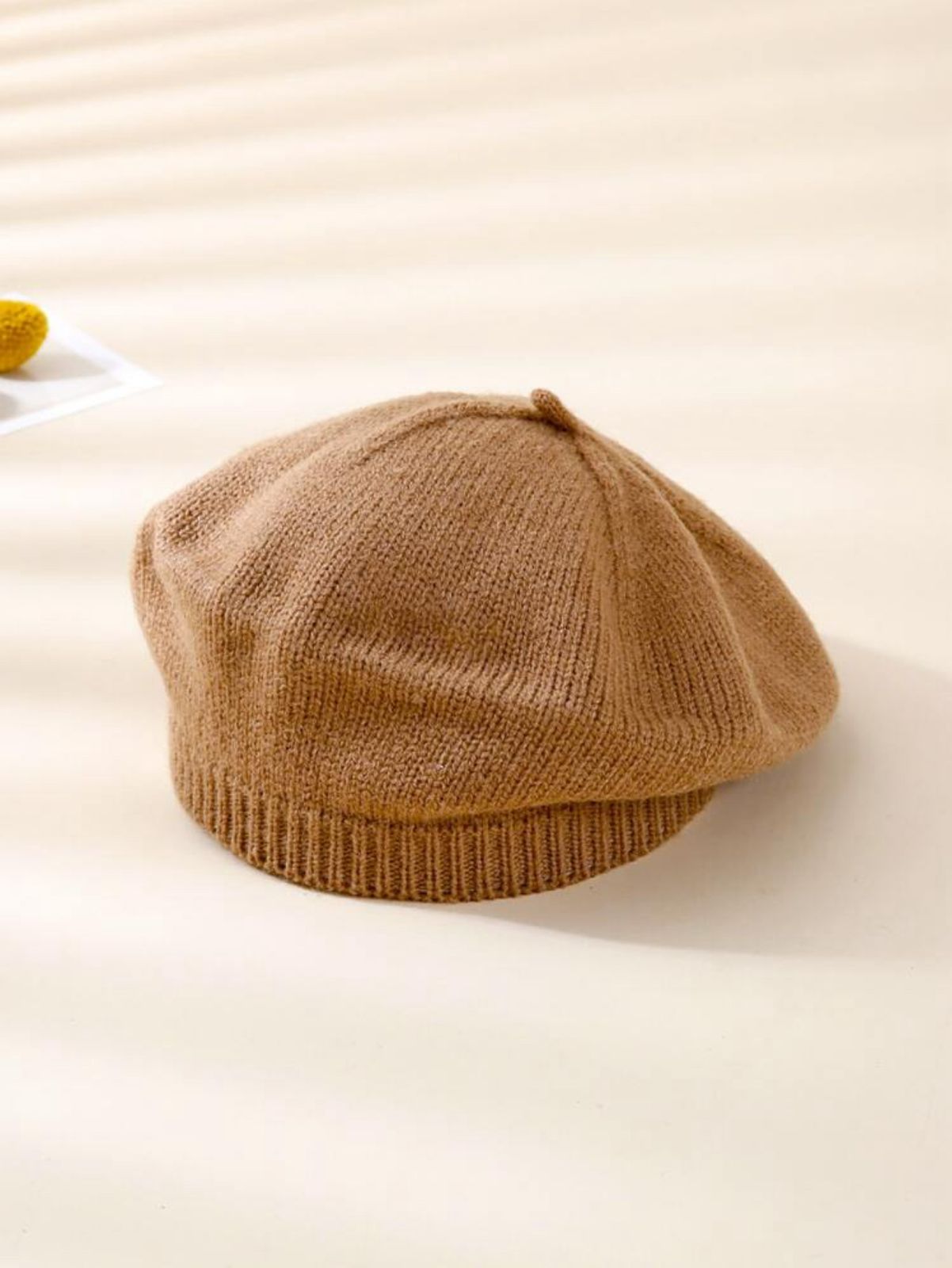 Mini Beret - Camel