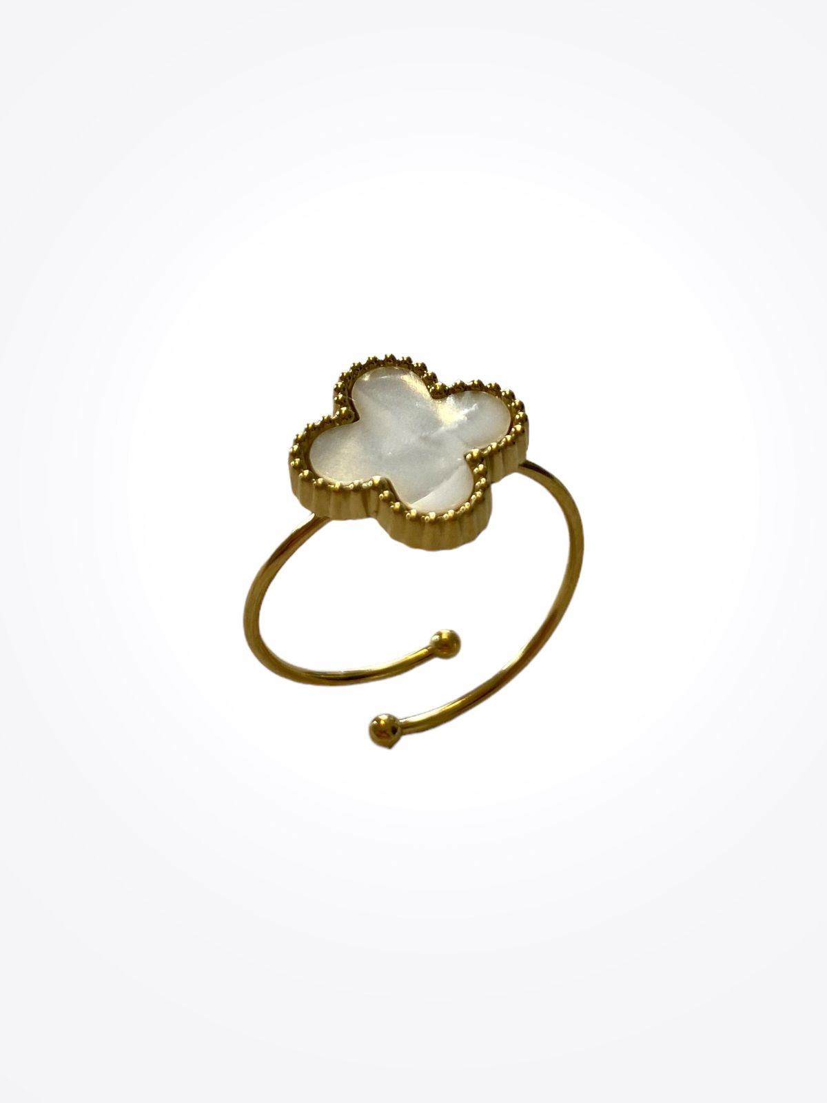 White Van Cleef Ring
