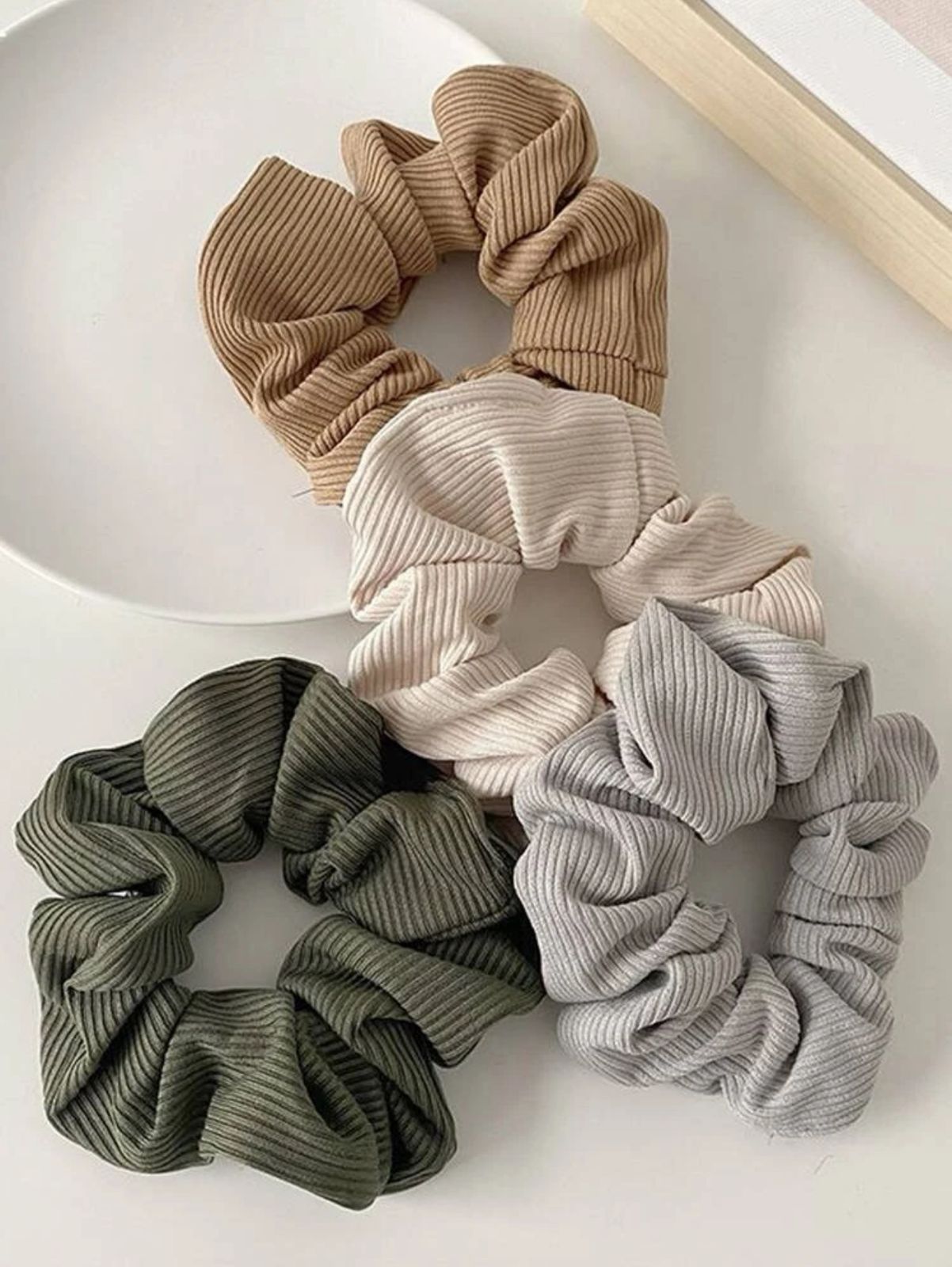 Neutral Scrunchies