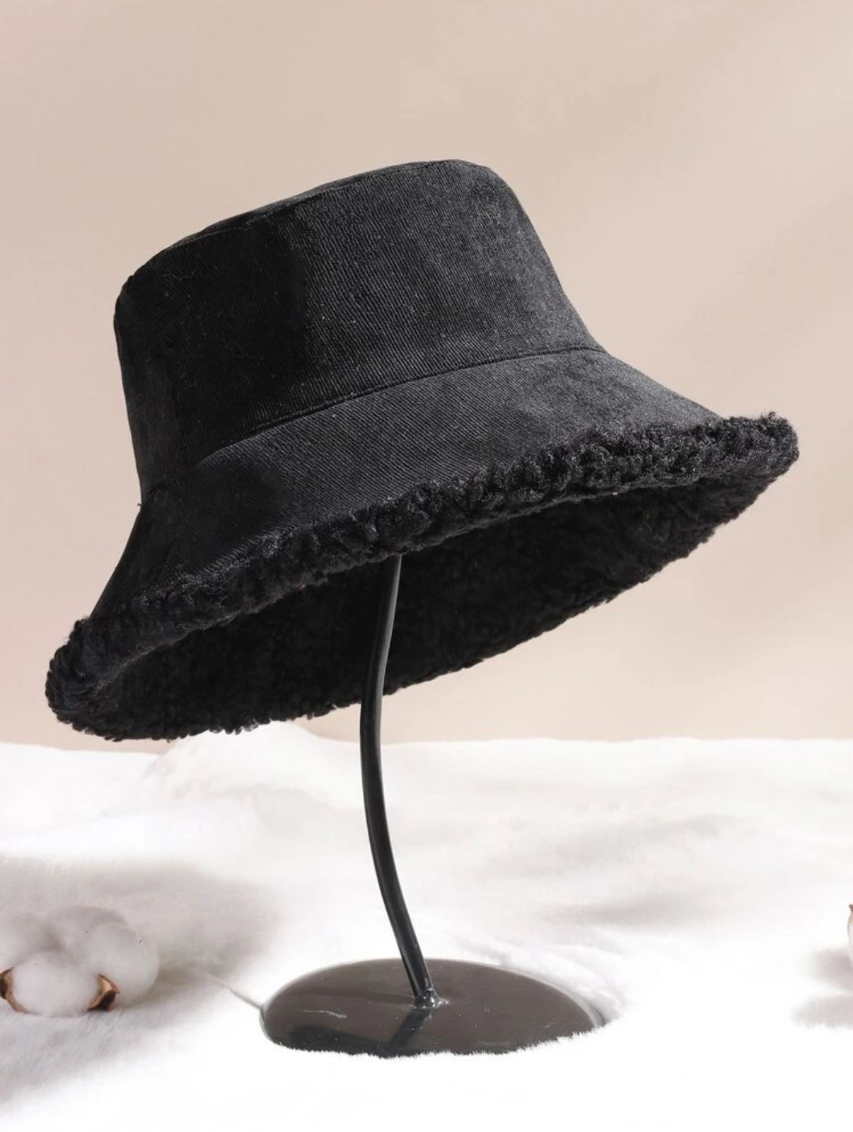 Black Bucket Hat