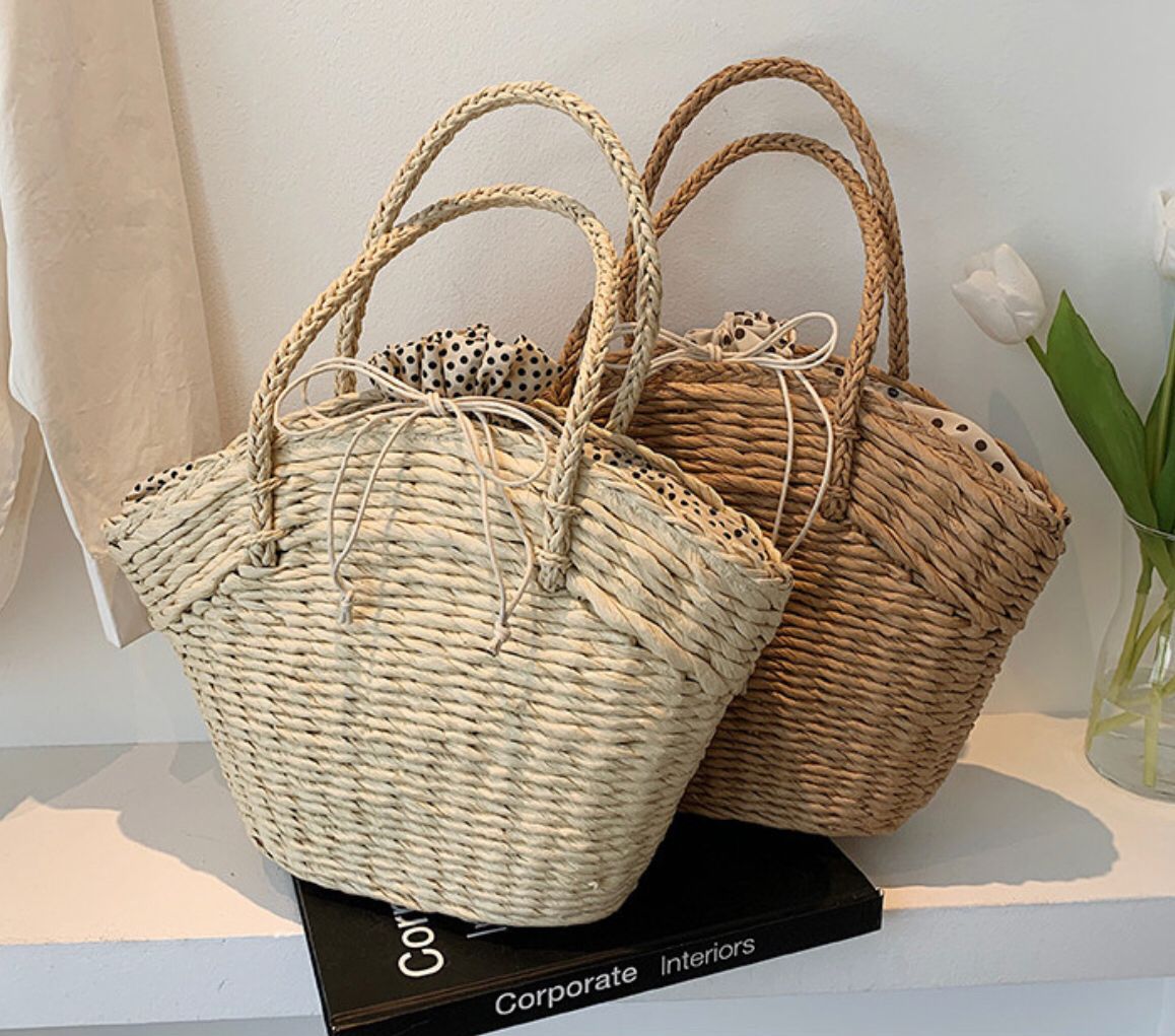 Jasmine Straw Bag